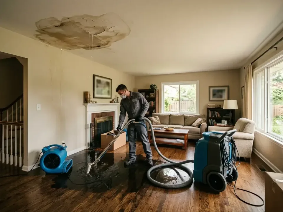 attic-pipe-burst-ceiling-drip-008 — frequently asked questions, Water Damage Restoration & Carpet Care in Totowa, NJ
